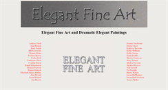 Desktop Screenshot of elegantfineart.com